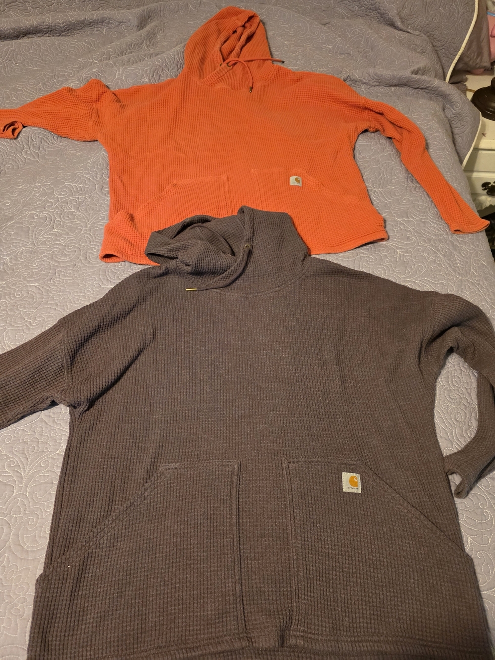 Carhartt Hooded Waffle Knit Sweatshirts